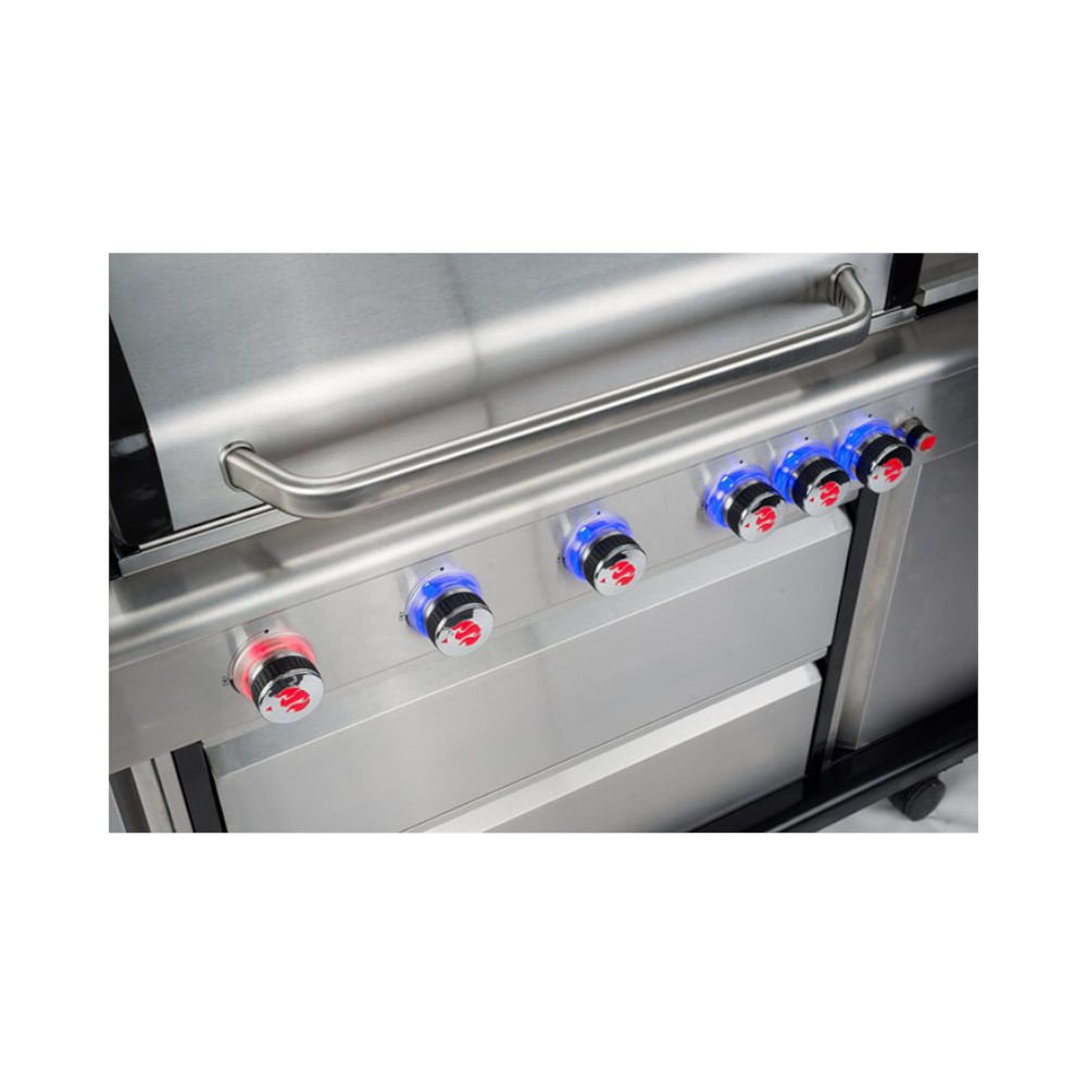 Landmann Ψησταριά Υγραερίου Triton PTS+ 6.1+ maxX INOX - LD 12973